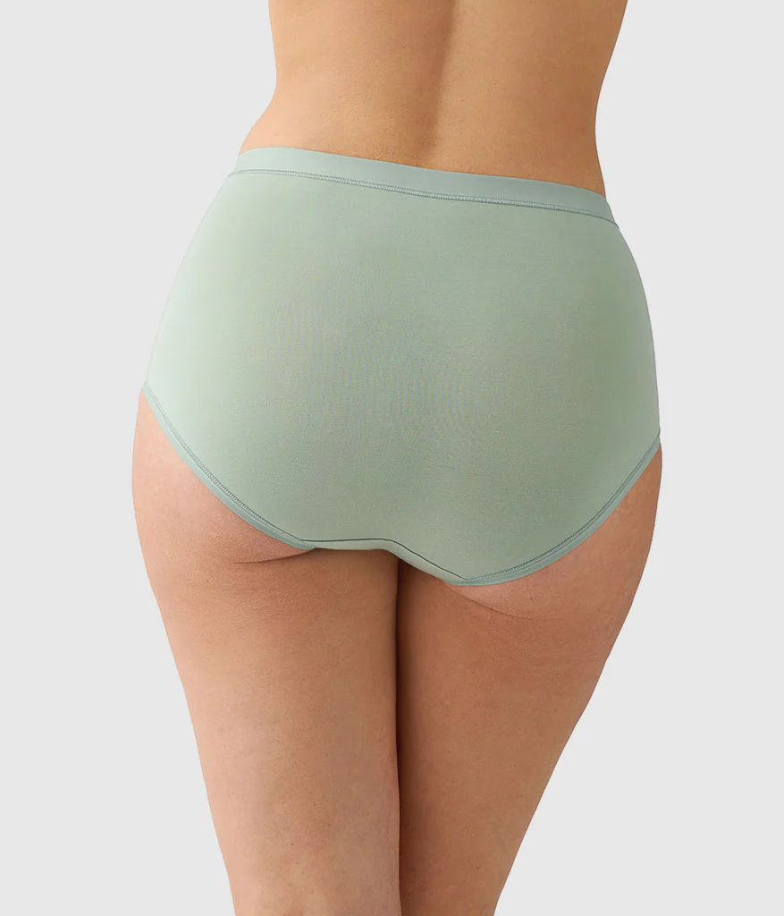 Understated Cotton Brief: Iceberg Green - Image 2