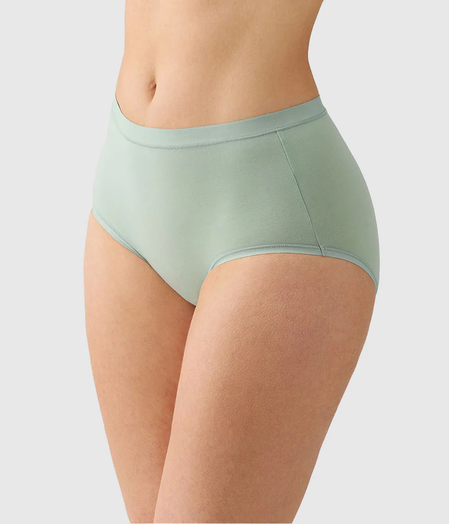 Understated Cotton Brief: Iceberg Green - Image 3