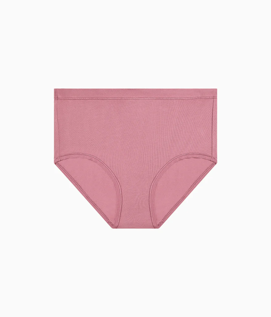 Understated Cotton Brief: Rose Brown - Image 4