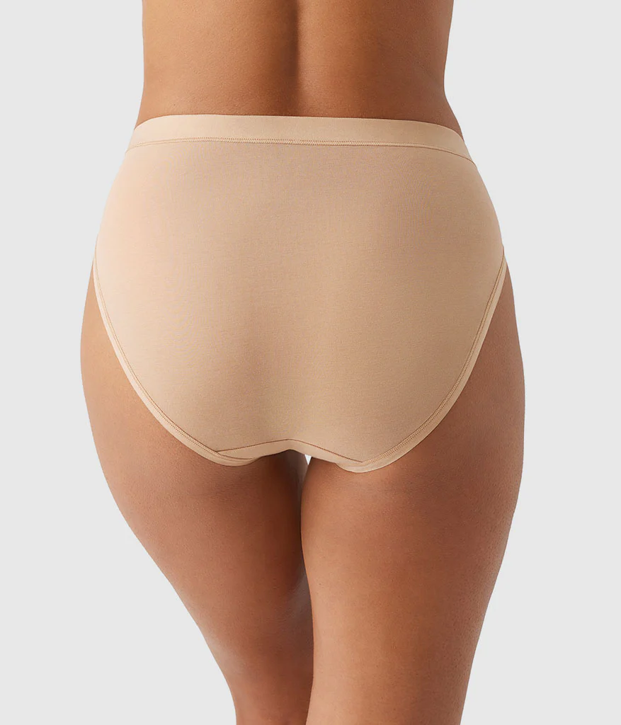 Understated Cotton Hi-Cut: Praline - Image 2