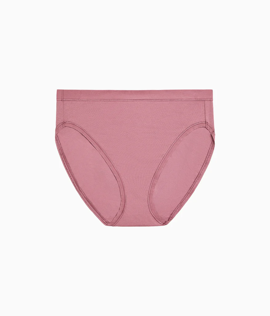Understated Cotton Hi-Cut: Rose Brown - Image 4