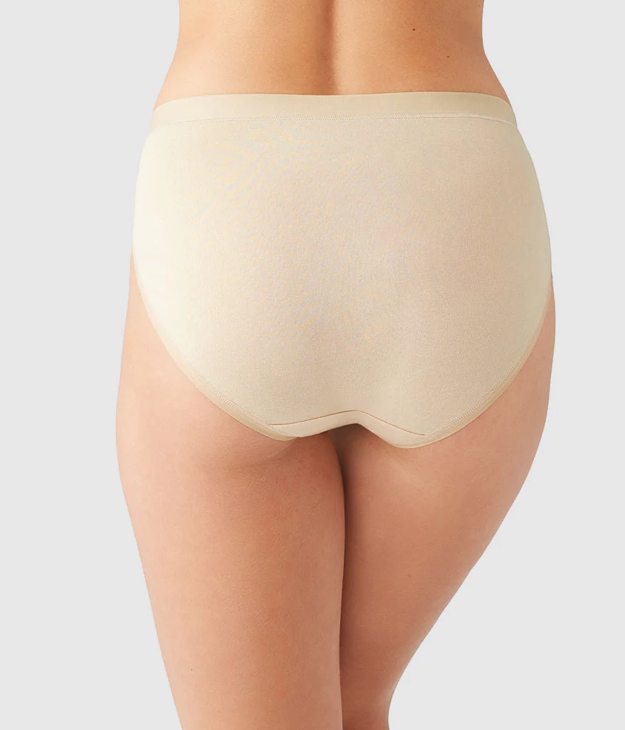 Understated Cotton Hi-Cut: Sand - Image 2