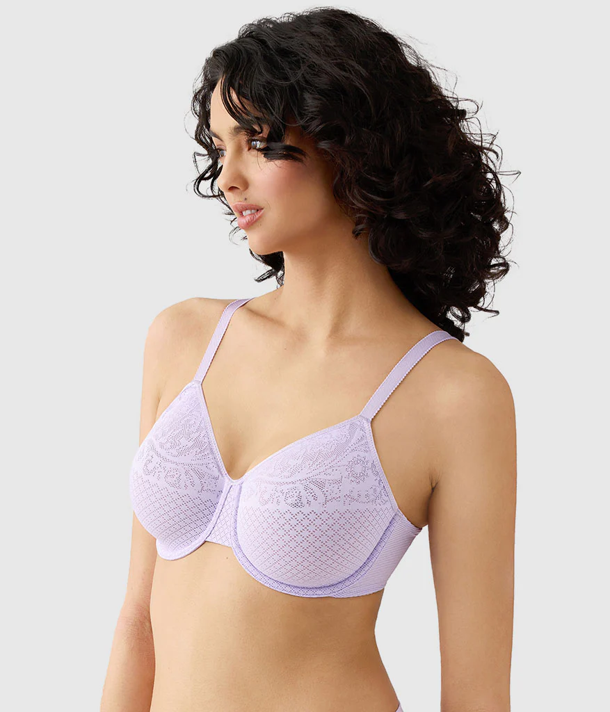 Visual Effects Minimizer Bra: Pastel Lilac - Image 3