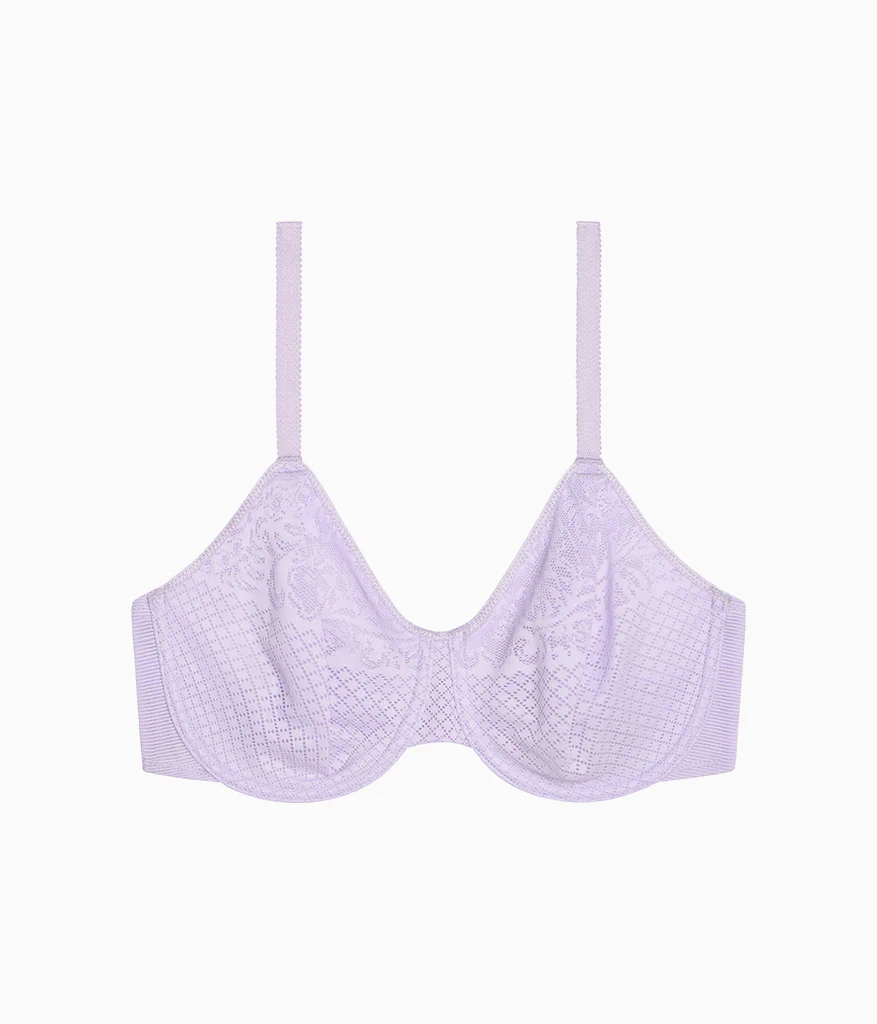 Visual Effects Minimizer Bra: Pastel Lilac - Image 5