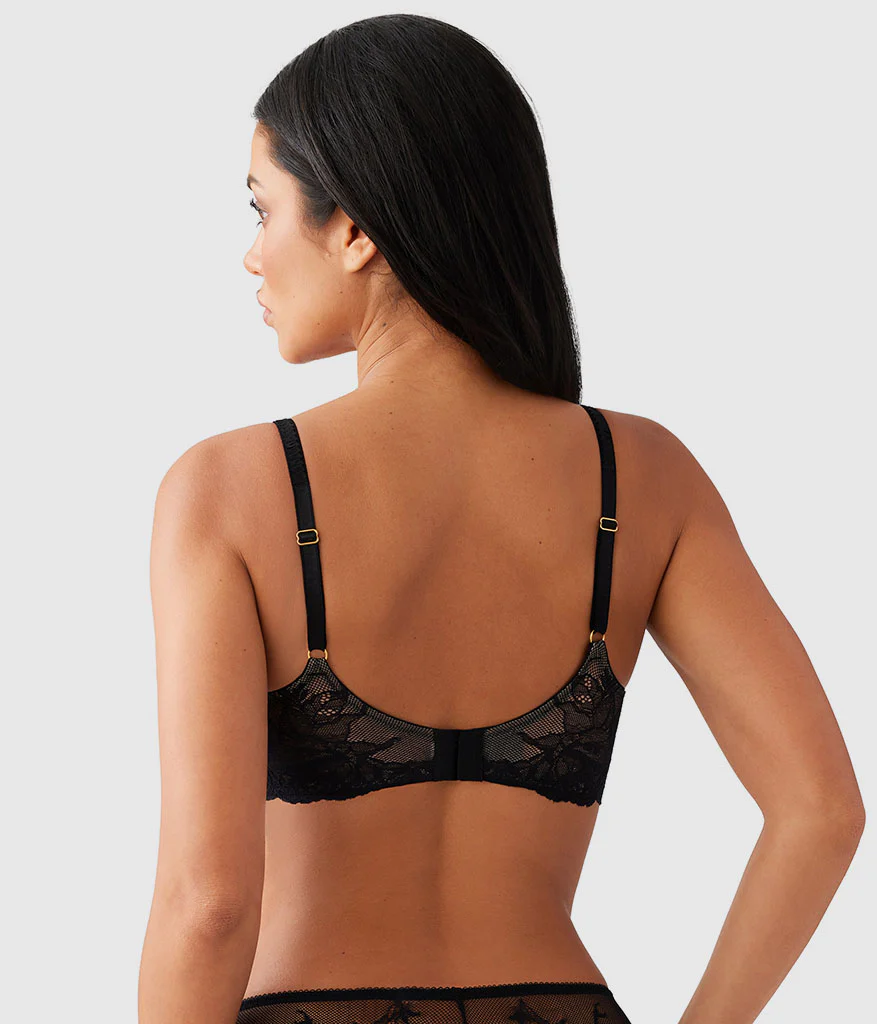 Vivid Attraction Bralette: Black - Image 3