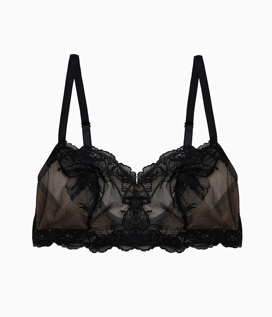 Vivid Attraction Bralette: Black - Image 4