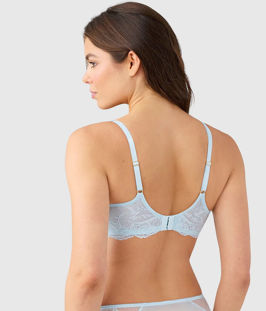 Vivid Attraction Bralette: Soft Sky - Image 3