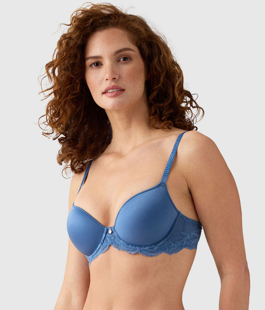 Vivid Attraction T-Shirt Bra: Blue Horizon - Image 2