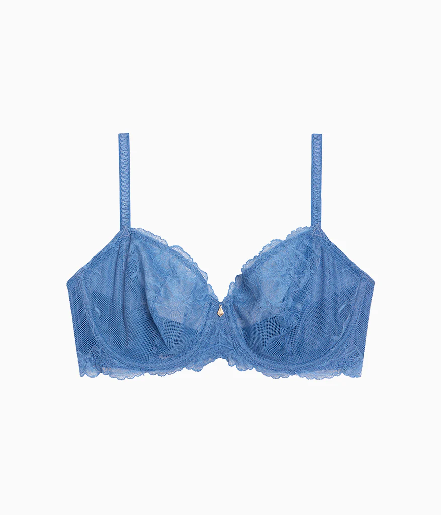 Vivid Attraction Underwire Bra: Blue Horizon - Image 6